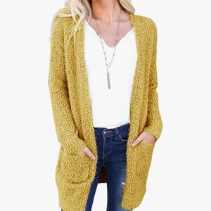MEROKEETY Women's Long Sleeve Chunky Knit Sweater